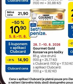 Gourmet Gold Konzerva pro kočky