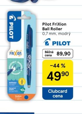 Pilot FriXion Ball Roller 0,7 mm, modrý
