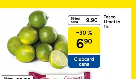 Tesco Limetky
