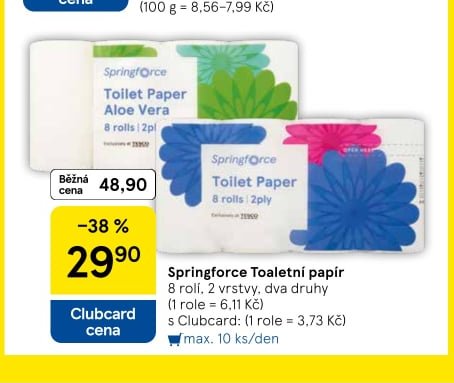 Springforce Toaletní papír