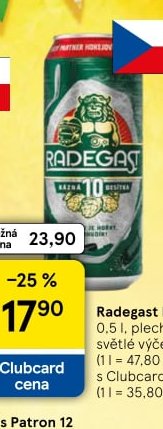 Radegast Rázná 10 0,5 l