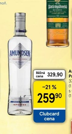 Amundsen Premium Vodka 37,5 % 0,7 l