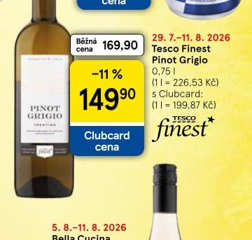 Tesco Finest Pinot Grigio