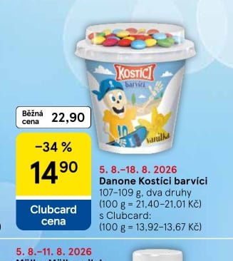 Danone Kostíci barvíci