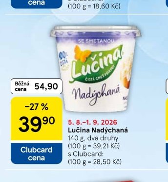Lučina Nadýchaná