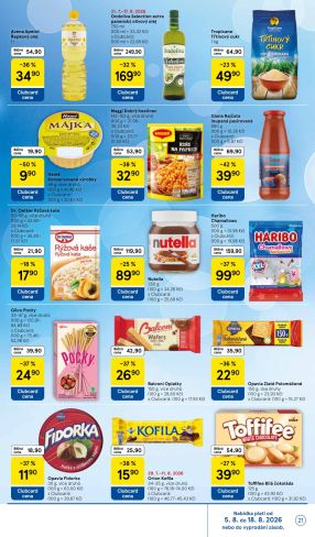 akční leták Tesco 5.8.2026-11.8.2026