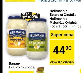 Hellmann's Tatarská Omáčka, Majonéza Originál