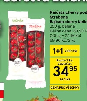 Rajčata cherry Nelinka