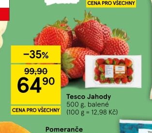 Tesco Jahody