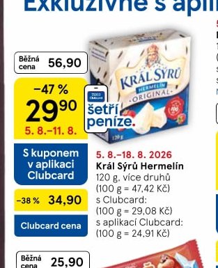 Král Sýrů Hermelín