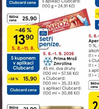 Prima Mrož Zmrzlina