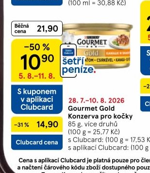 Gourmet Gold Konzerva pro kočky
