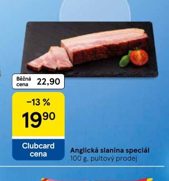 Anglická slanina speciál