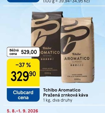 Tchibo Aromatico Pražená zrnková káva