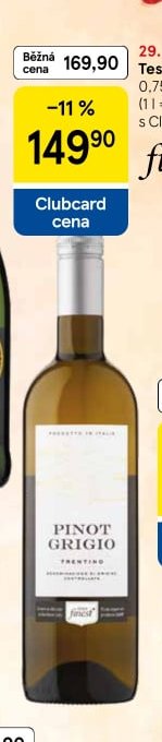 Tesco Finest Pinot Grigio