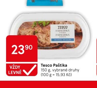 Tesco Paštika