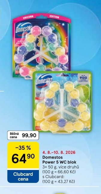 Domestos Power 5 WC blok