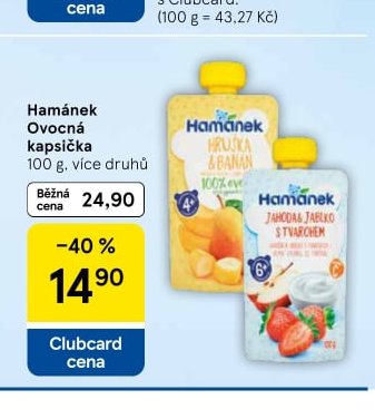 Hamánek Ovocná kapsička