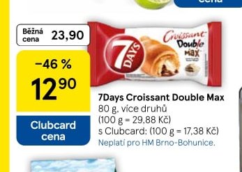 7Days Croissant Double Max