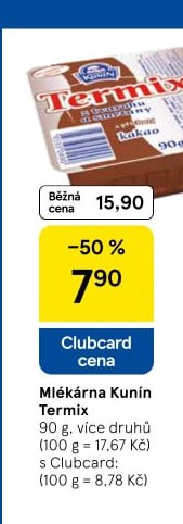 Mlékárna Kunín Termix