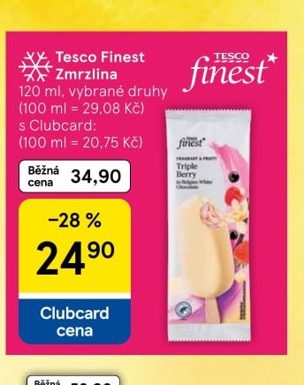 Tesco Finest Zmrzlina