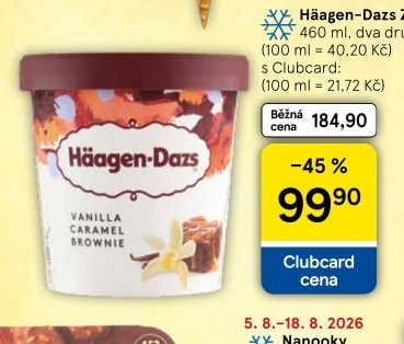 Häagen-Dazs Zmrzlina