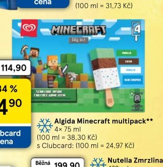 Algida Minecraft multipack