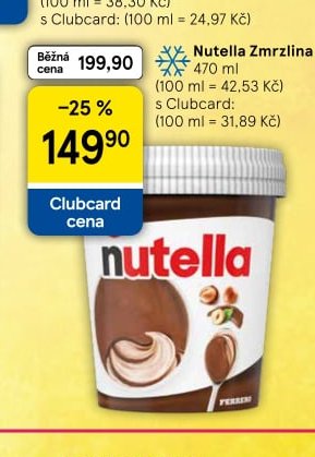 Nutella Zmrzlina