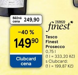 Tesco Finest Prosecco