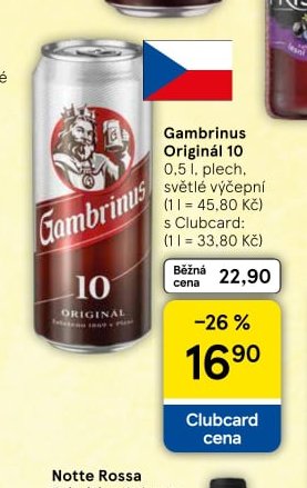 Gambrinus Originál 10