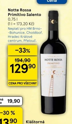 Notte Rossa Primitivo Salento