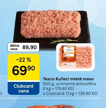 Tesco Kuřecí mleté maso