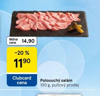 Polosuchý salám