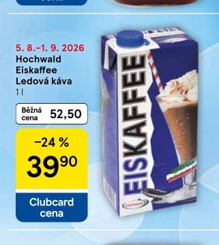 Hochwald Eiskaffee Ledová káva