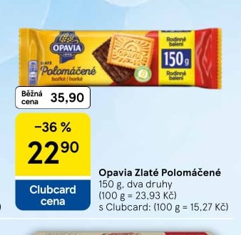 Opavia Zlaté Polomáčené