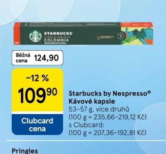 Starbucks by Nespresso Kávové kapsle