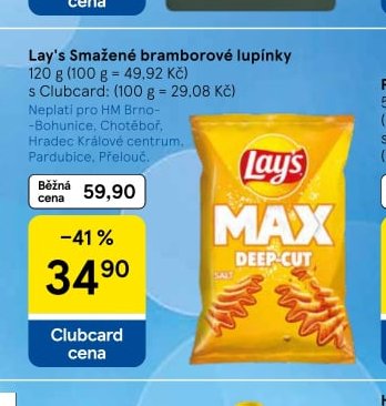 Lay's Smažené bramborové lupínky