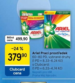 Ariel Prací prostředek