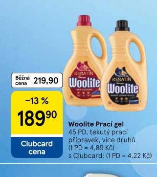 Woolite Prací gel