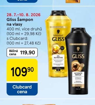 Gliss Šampon na vlasy