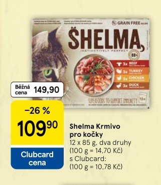 Shelma Krmivo pro kočky
