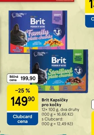 Brit Kapsičky pro kočky