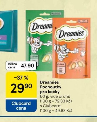 Dreamies Pochoutky pro kočky