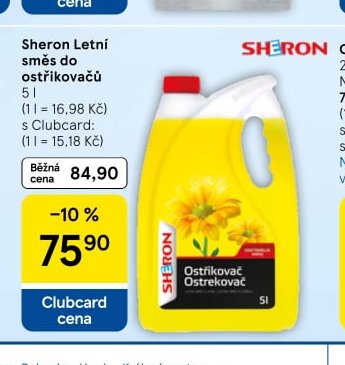 Sheron Letní směs do ostřikovačů