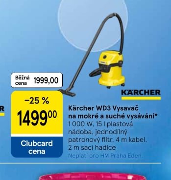 Kärcher WD3 Vysavač