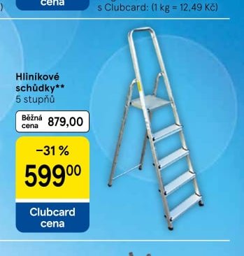 Hliníkové schůdky
