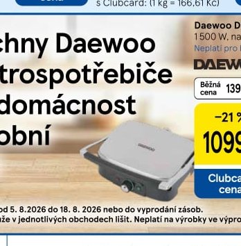 Daewoo DI-9471 Kontaktní gril