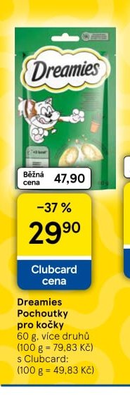 Dreamies pochoutky pro kočky 60 g