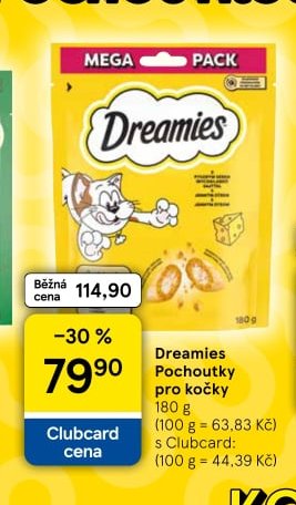 Dreamies pochoutky pro kočky 180 g