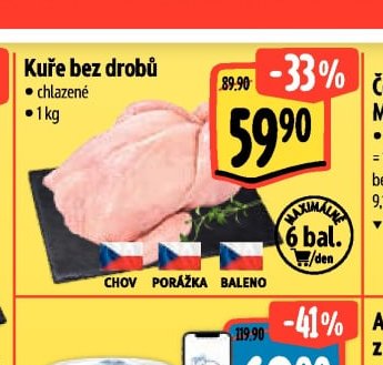 Kuře bez drobů